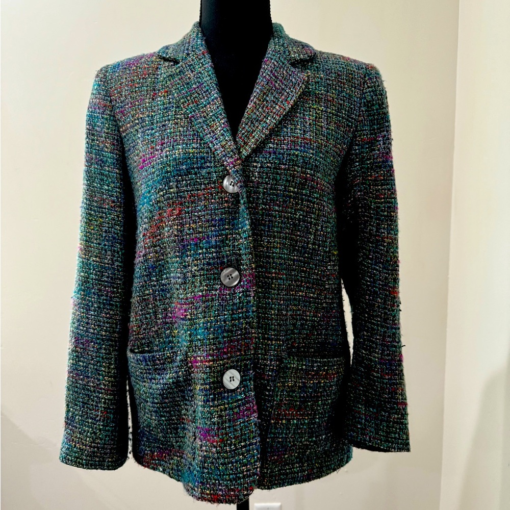 The TOG shop blazer jacket. Size 8p. This has a vintage look.